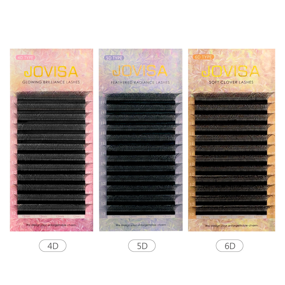 5D Feathered Radiance Lashes | Premade