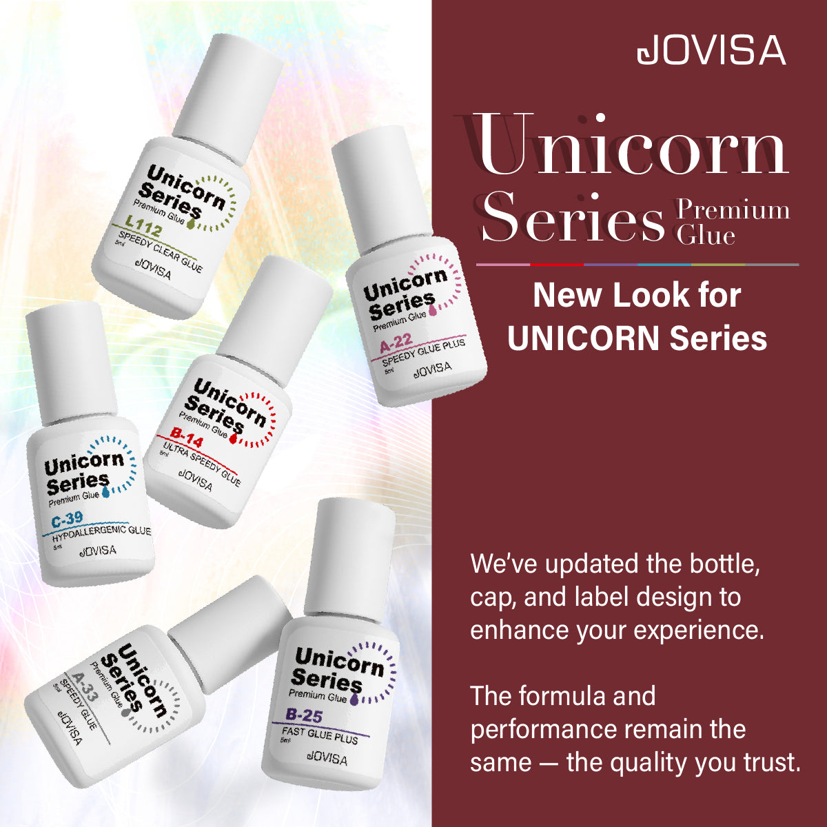 L112 | Unicorn Series Adhesive Collection