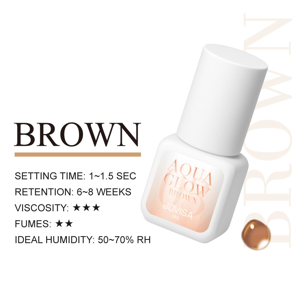 Brown | Aqua Glow