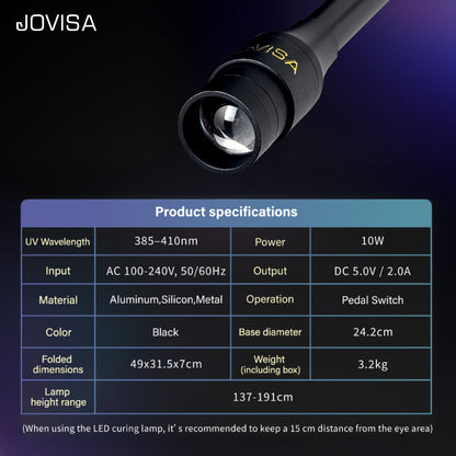 UV LED Eyelash Extension Light