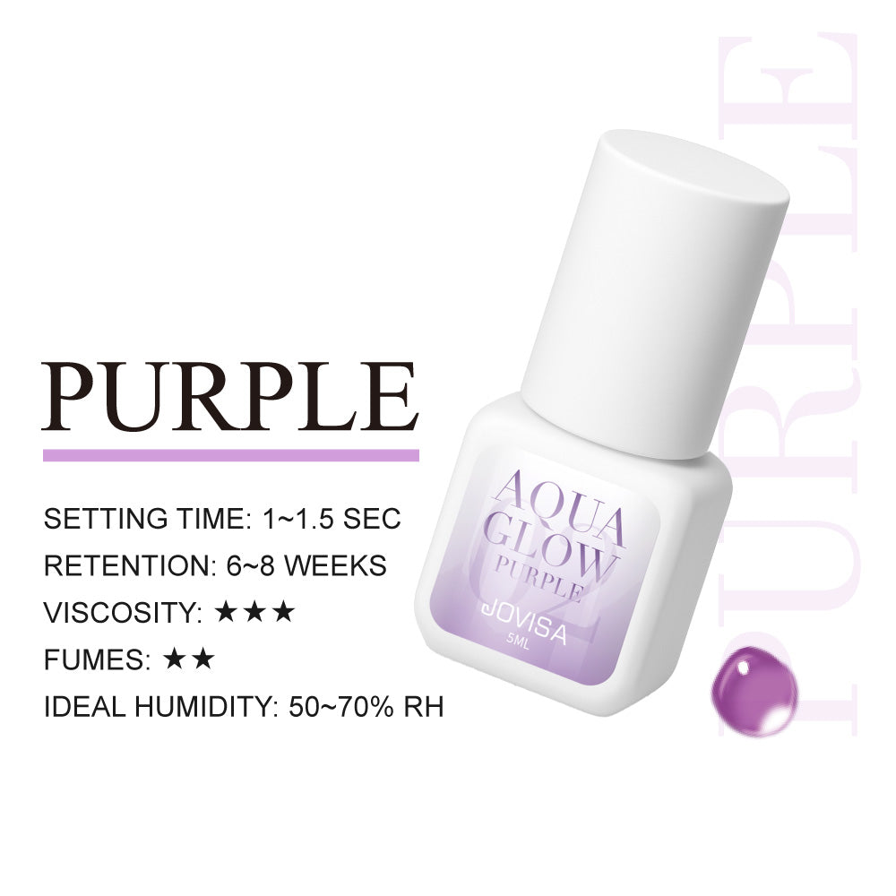 Purple | Aqua Glow